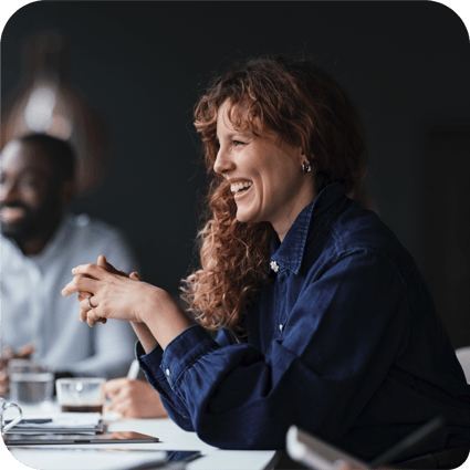 Happy employee Happy employee