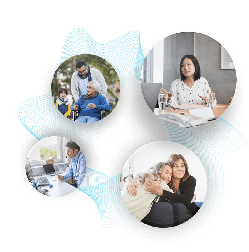 Image of Family First customers gaining the caregiving support benefits