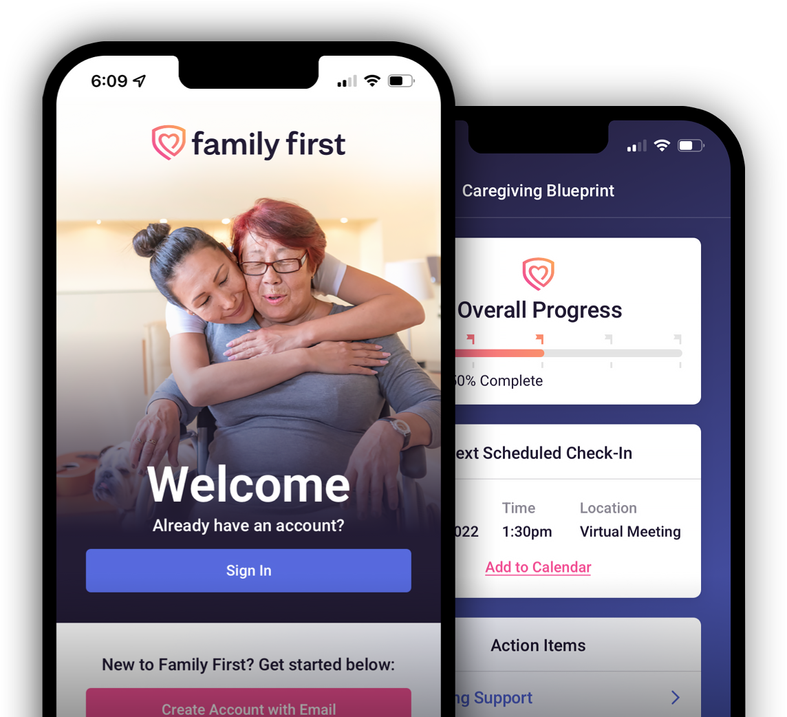 The Family First app The Family First app
